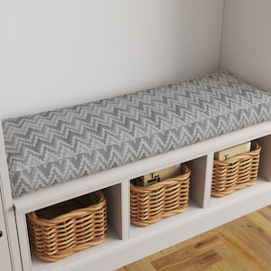 3&quot; thick Custom Indoor Bench Cushion, Seat Cushions Cover, Replacement Cushions, Reading Nook Cushion, Daybed Cover, Replacement Cover,