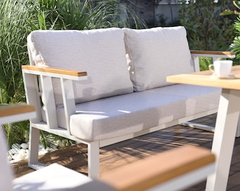 Fundas personalizadas para cojines de bancos, cojines de repuesto, cojines impermeables para jardín, fundas para cojines de muebles de exterior, cojines para patio