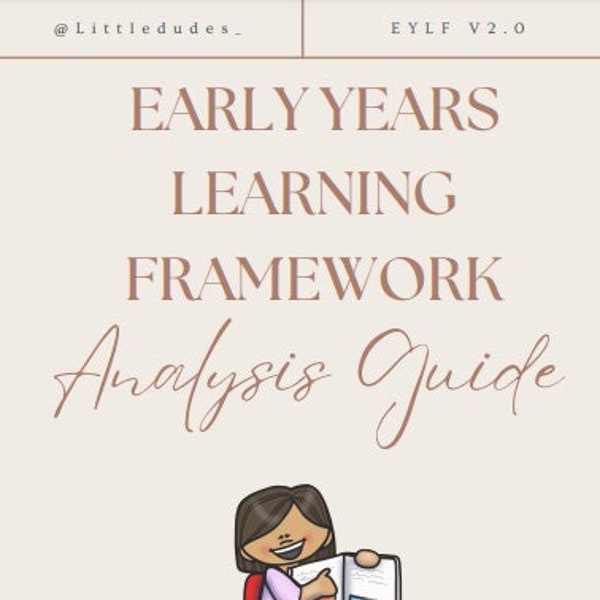 Early years learning framework analysis helper
