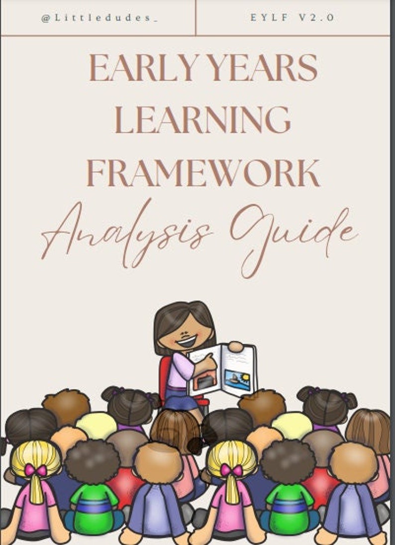 Early Years Learning Framework Analysis Helper - Etsy Australia