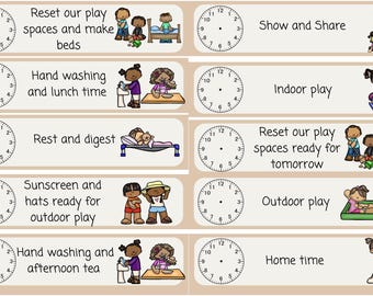 Visual Timetable Routine Classroom EYFS Home School Autism Special ...
