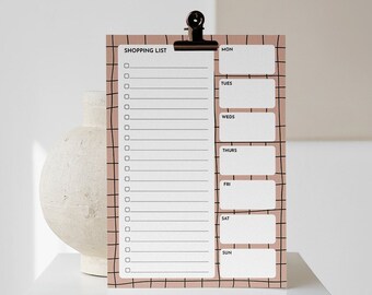 Ultimate Shopping List and Meal Planner Digital Download - Etsy