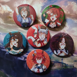 Umamusume mooie derby-knopen