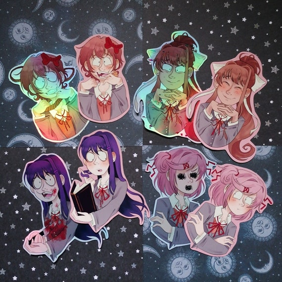 Doki Doki Literature Club 3 Sticker Sheets 