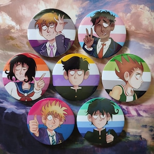 MP100 Customizable Pride Buttons