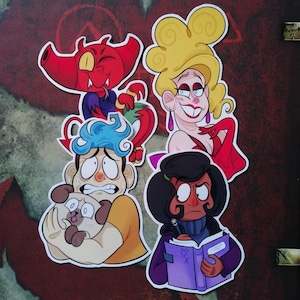 Dead End Paranormal Park Stickers
