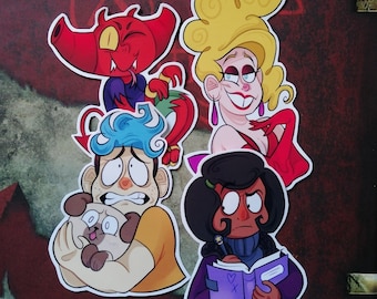 Dead End Paranormal Park Stickers