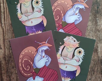 OCs Cosmo & Furbo double-sided Artprint
