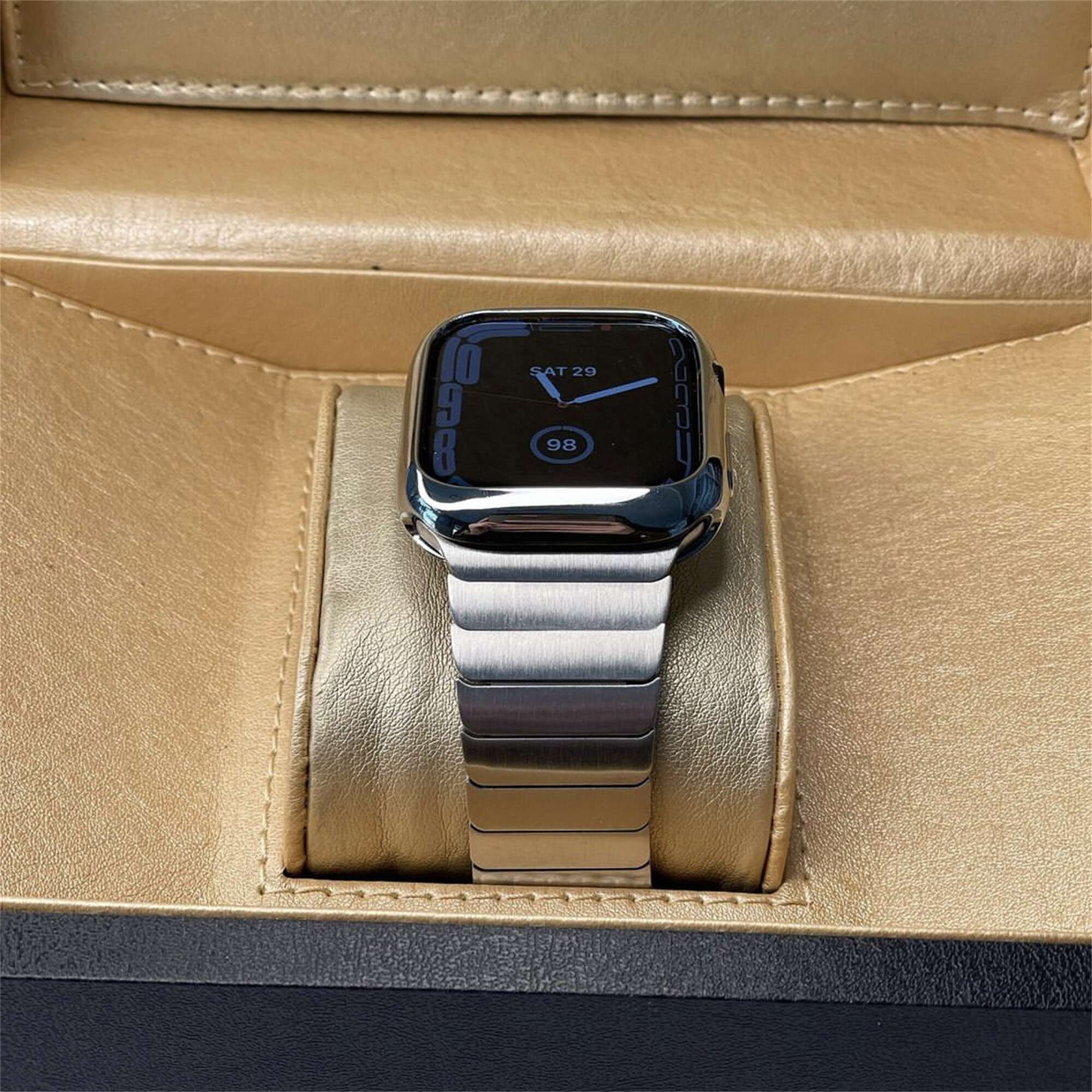 Rose Gold Apple Watch Band Series 8/7/6/5/4/3/SE for Iwatch Etsy Hong