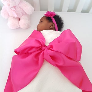 Swaddles with matching bows shop