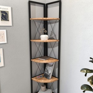 Etsy corner bookcase deals