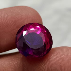 AAA+ 20 cts natural bi-color pitambari sapphire round cut loose gemstone, excellent sapphire stone for ring & jewelery making