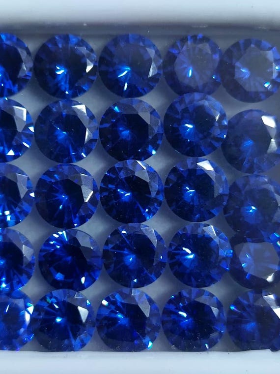 Lot De Saphirs Bleus étoilés Naturels 3,82 Ct - Pierres Précieuses Non Traitées, Inde