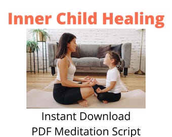 Guion de meditación guiada - PDF - Sanación del niño interior