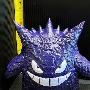 Figurine imprimée en 3D Gengar PLA - Grande