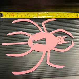 Spider Foam Decal
