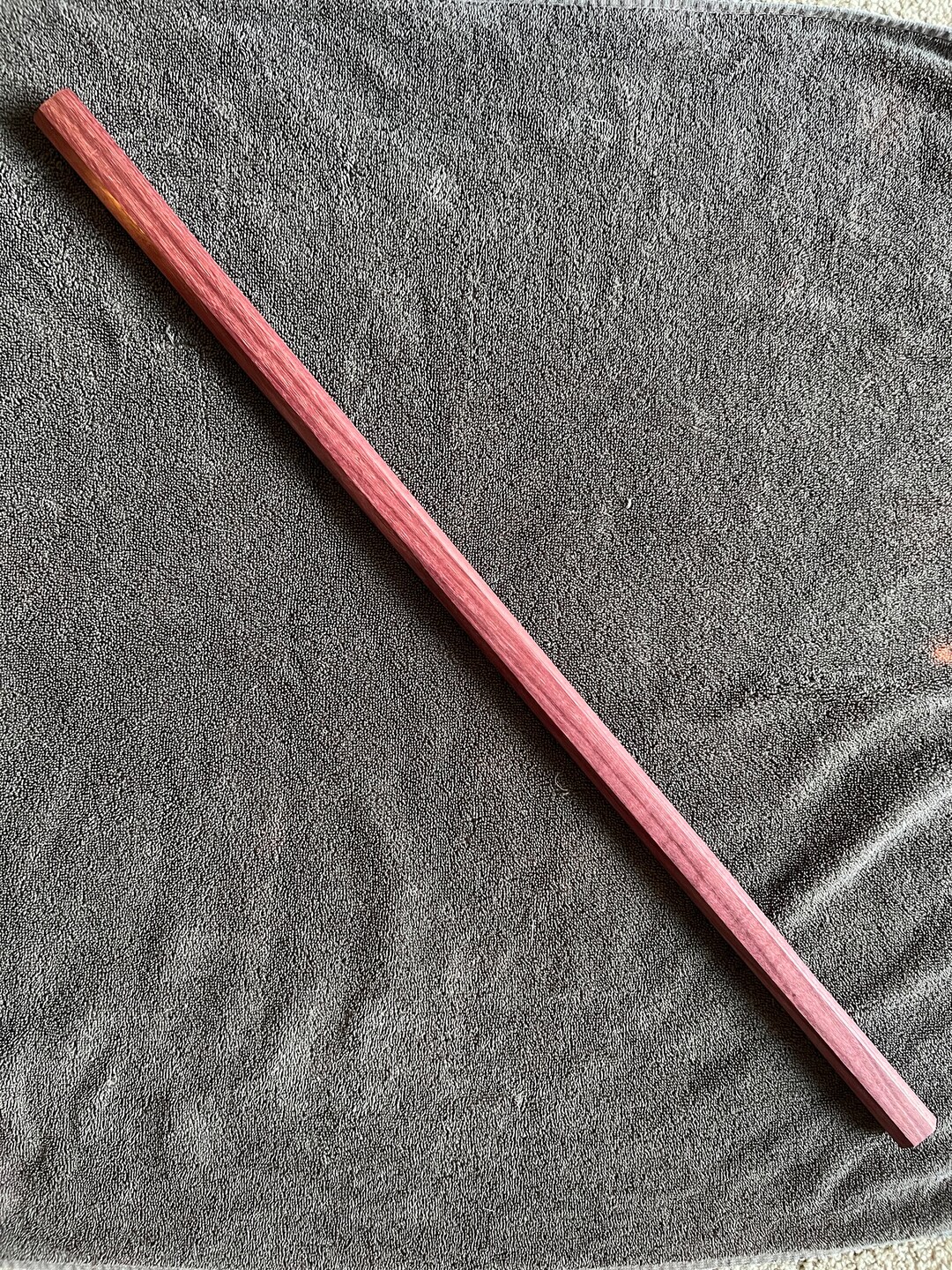 Purple Heartwood Wood Lacrosse Shaft Etsy