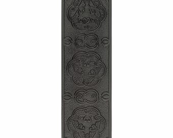 Cast Iron Push Plate – Vintage Decorative Door Plate • Antique Style Door Hardware • Rustic Floral Door Push Plate for Home & Entryway