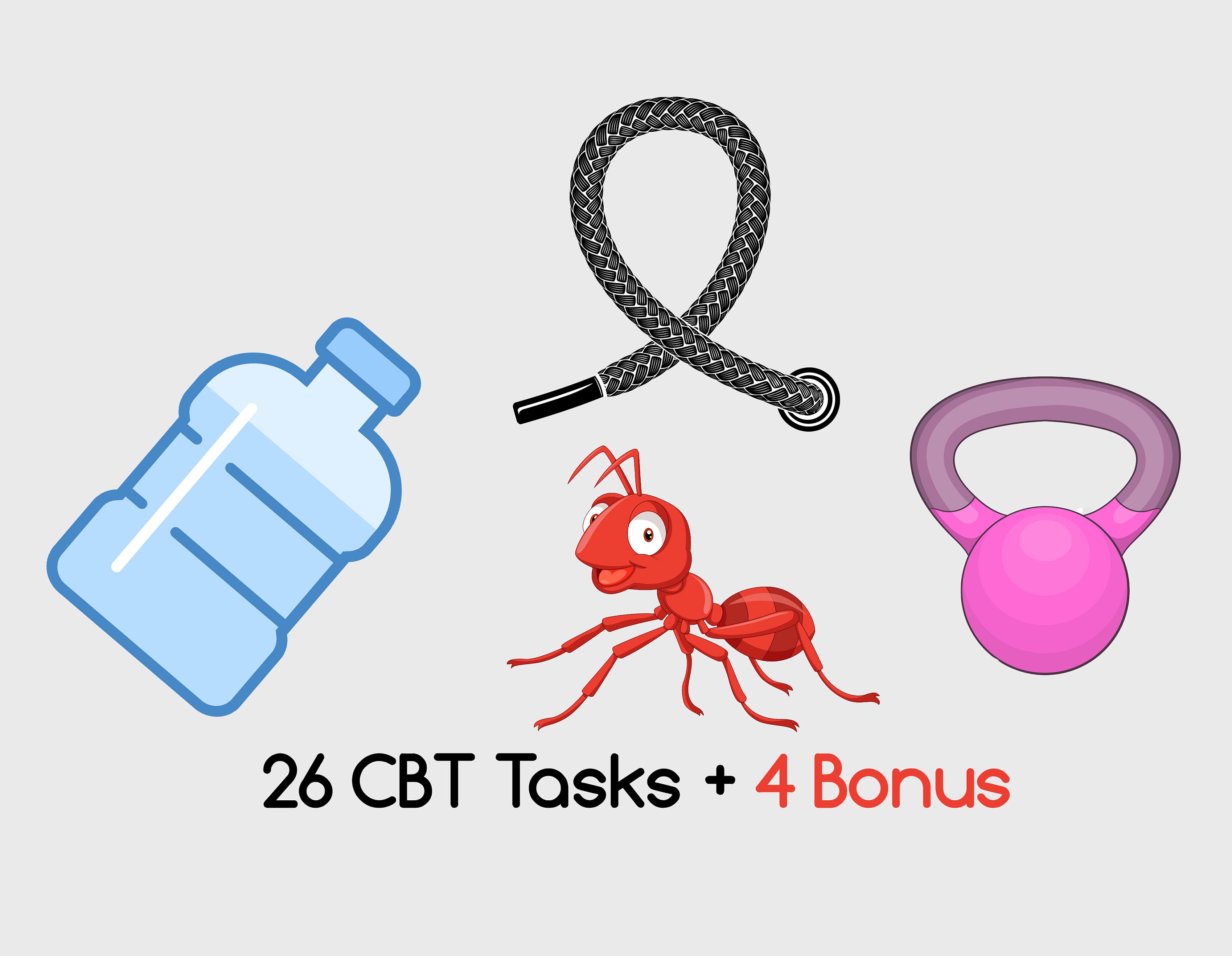 30 Daily CBT Tasks one Month - Etsy