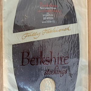 Calze a coste di Berkshire, anni '50, taglia 10.5-11, non elasticizzate - Vintage