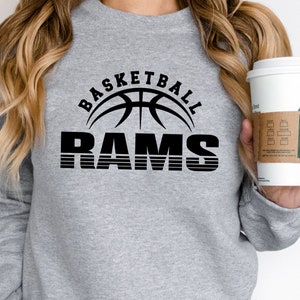 Rams Svg, Game Day Svg, Team Spirit Svg, Mascot Svg, Rams Basketball Svg, Cricut, Sports Svg, Digital Download, Svg Cut Files