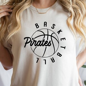 Pirates Basketball Svg, Pirates Mascot Svg, Digital Prints, Sports Svg ...