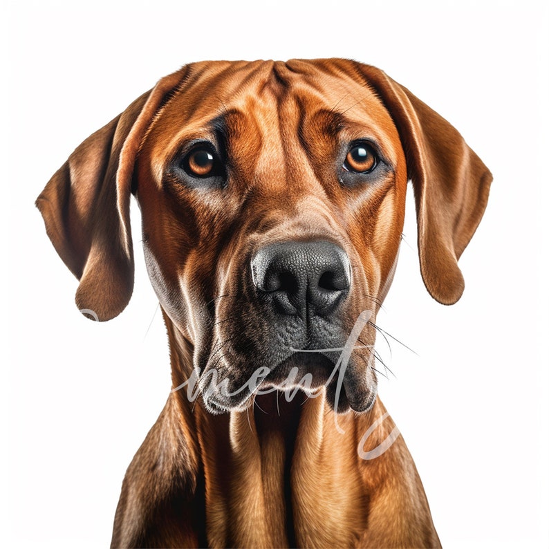 Rhodesian Ridgeback Clipart, 12 High Quality Jpgs, Dog Clipart, Digital ...