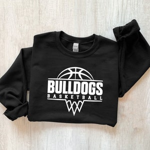 Bulldogs Basketball Net Svg, Bulldogs Svg, Team Spirit Svg, Digital Download, School Mascot Svg, Game Day Svg, Silhouette, Cricut Cut Files image 5
