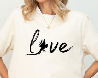Camiseta Love Quetzal, Sudadera Quetzal, Regalo para Amantes del Quetzal