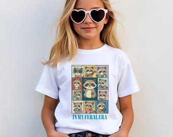 Camiseta "En mi era salvaje", camiseta de mapache, camiseta para amantes de los mapaches, camiseta divertida de mapache, camiseta salvaje, camiseta salvaje kawaii Swift