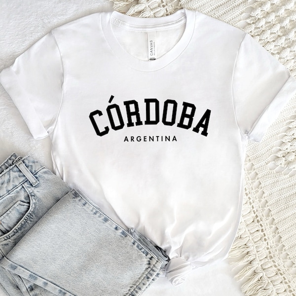 Córdoba Argentina Unisex Shirt, Buenos Aires Argentina Kids Shirt, Argentinian Tee, Camiseta de Argentina, Latina Gift