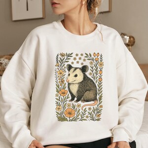 Opossum Shirt, Possum T-shirt, Opossum Lover Tee, Feral Tshirt, Possum Graphic Tee image 8