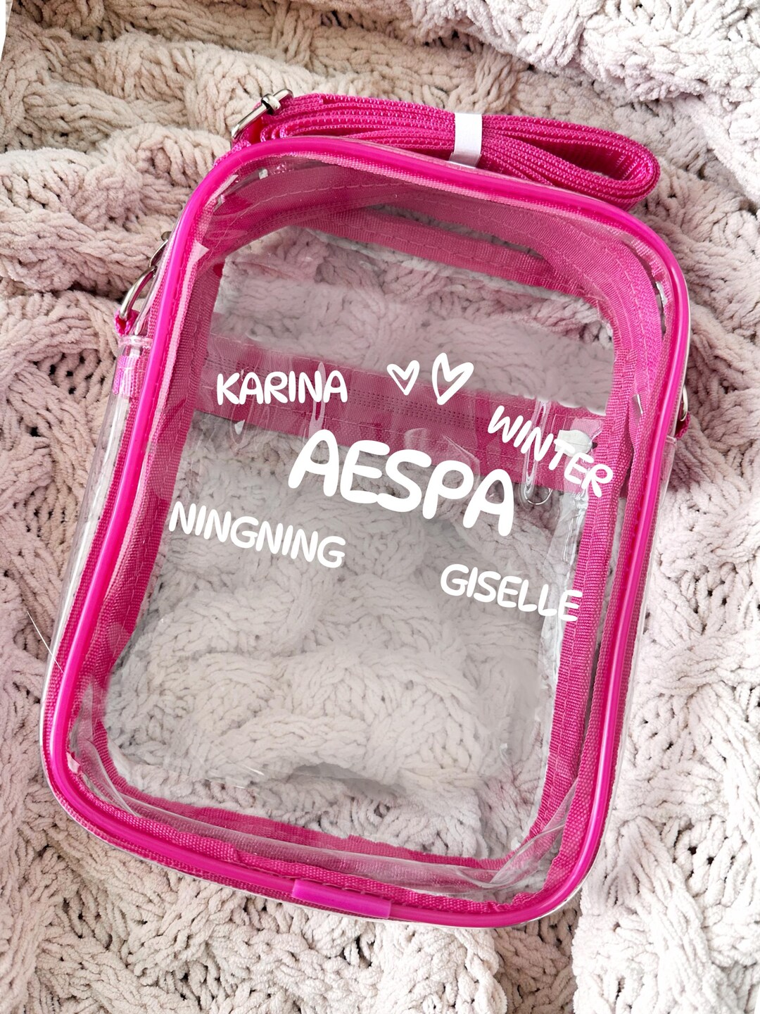 Asap Rapper Purse Aespa K-pop Bag Clear Stadium Bag Kpop Merch 2024 - Etsy