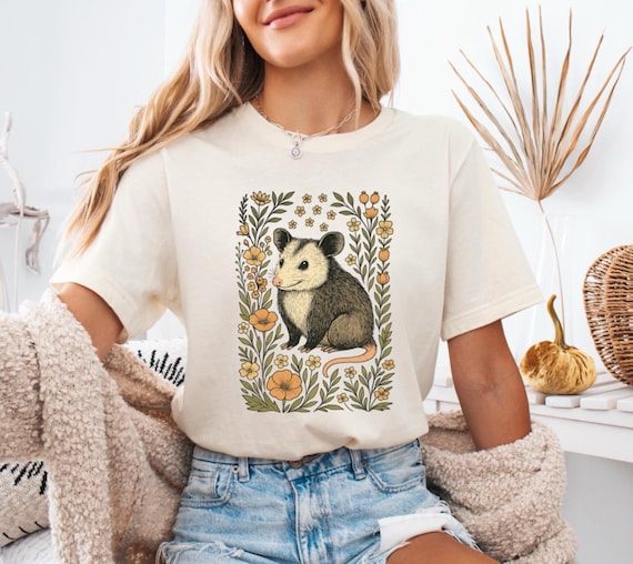 Opossum Shirt, Possum T-shirt, Opossum Lover Tee, Feral Tshirt, Possum Graphic Tee
