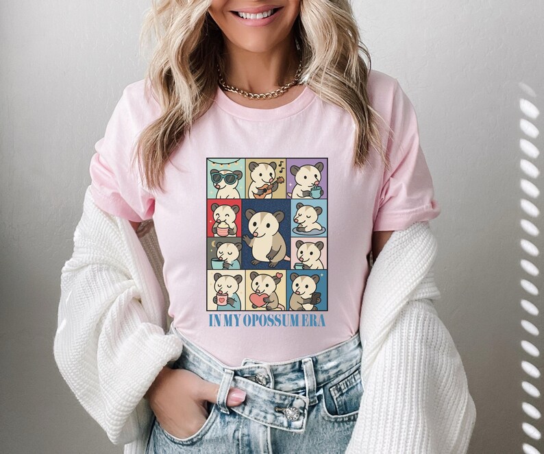 In my Opossum Era Shirt, Possum T-shirt, Opossum Lover Tee, Funny Opossum Tshirt, Possum Swift Tshirt image 5