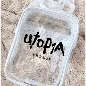 Utopia Tour 2024 Clear Stadium bag - Kpop merch 2024