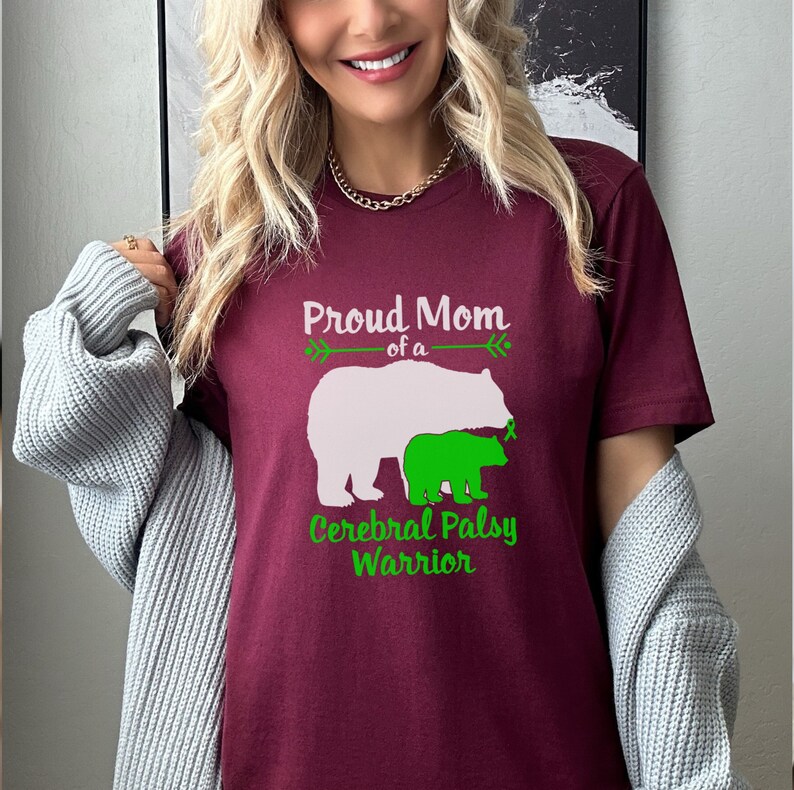 Cerebral Palsy Awareness Shirts, Mom of a Warrior Shirt, Chronic ...