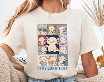 I min Axolotl-era T-shirt, Axolotl T-shirt, Axolotl Lover T-shirt, Salamander T-shirt, Amfibie T-shirt, Kawaii Axolotl-present, Söt Axolot Swift T-shirt