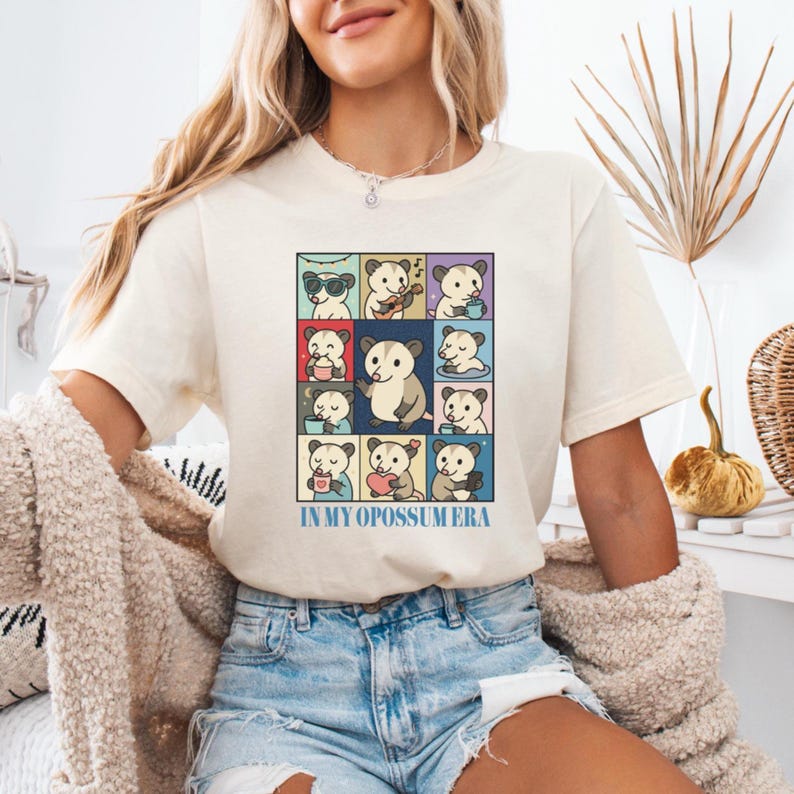 In my Opossum Era Shirt, Possum T-shirt, Opossum Lover Tee, Funny Opossum Tshirt, Possum Swift Tshirt image 1
