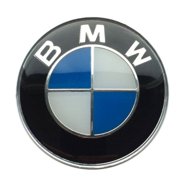 4x50mm 56mm 60mm 65mm 70mm 75mm tapas de cubo de rueda pegatinas emblemas de metal para cubiertas de llantas BMW