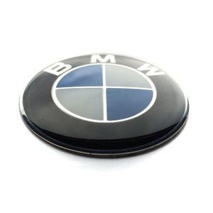 4 x 50mm 56mm 60mm 65mm 70mm 75mm Metall Nabenkappen Metall Embleme für BMW Felge Abdeckungen Bild 2