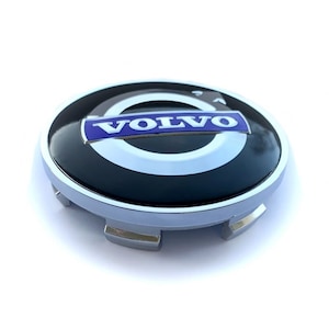 4 items 65mm / 59mm volvo wheel center hub caps alloy rim covers