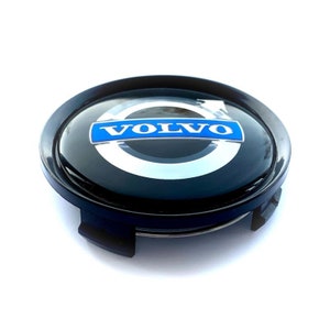 4 items 74mm / 70mm volvo wheel center hub caps alloy rim covers