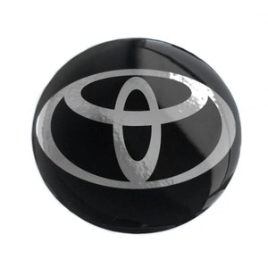 4 x 50mm 55mm 56mm 60mm 65mm 75mm wheel center hub caps stickers silicone emblems decals for Toyota rims covers