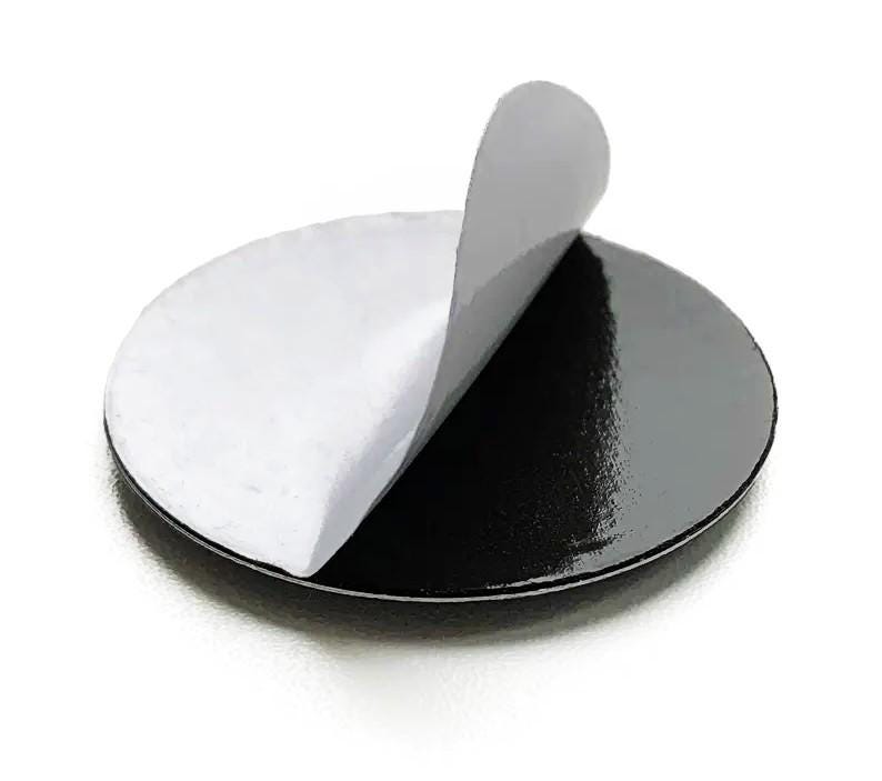 thumbnail image 2 of 4x 60mm Silencer Star Emblems For Hubcaps / Wheel Covers – Black Silicone Stickers 2 of 4
