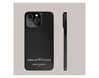 Iphone Ysl Case Etsy