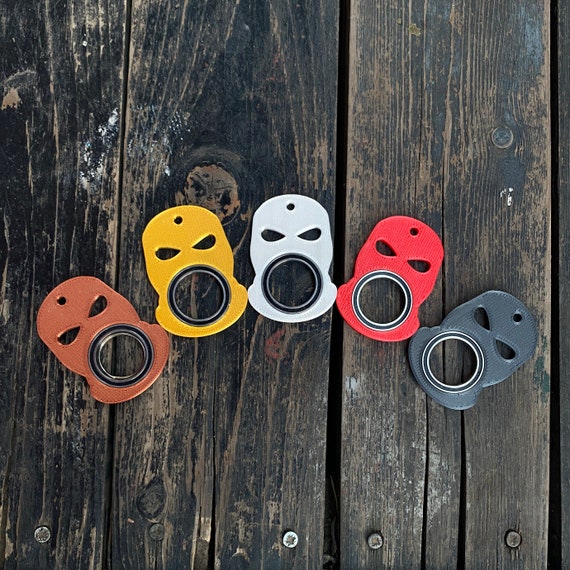 Masked Keychain Spinner Key Chain Key Fidget Toy Fidget Ring Gift for Dad  Gift for Him Key Fob Key Necklace Masked Spinner 
