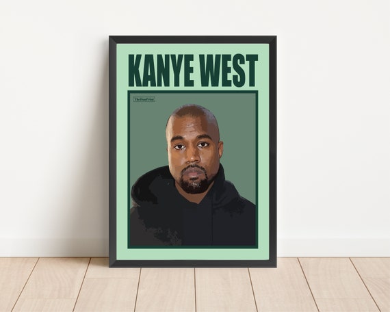 Kanye West Poster Rap & Hip Hop Art 