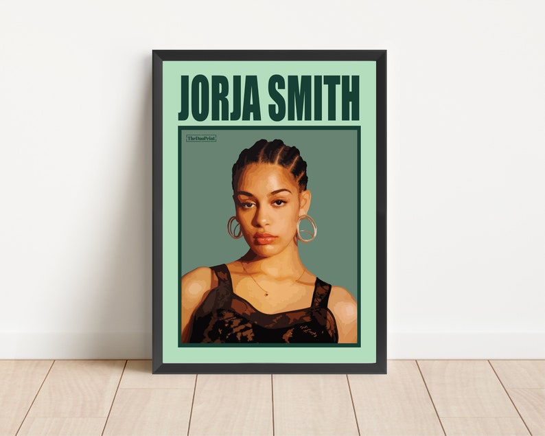 Jorja Smith Poster Rnb & Hip Hop Art - Etsy