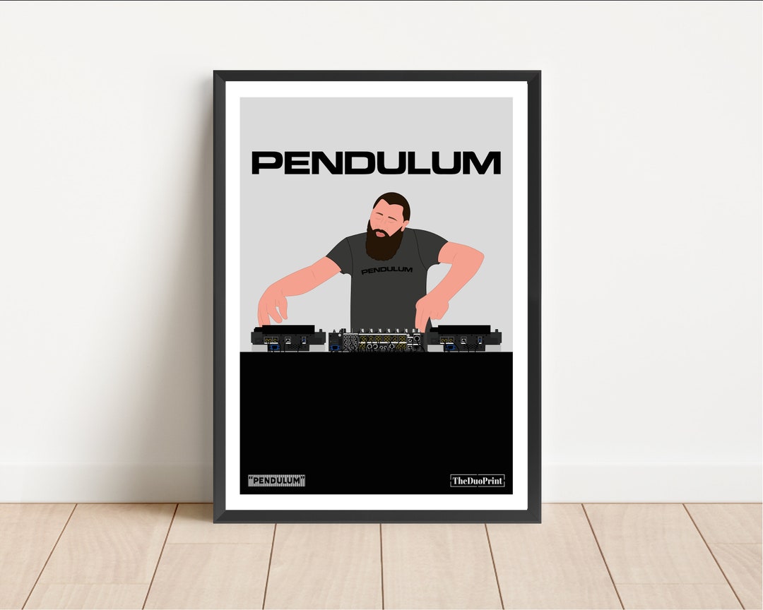 Pendulum | Classic DJ Poster | Dnb Drum & Bass DJ Art - Etsy